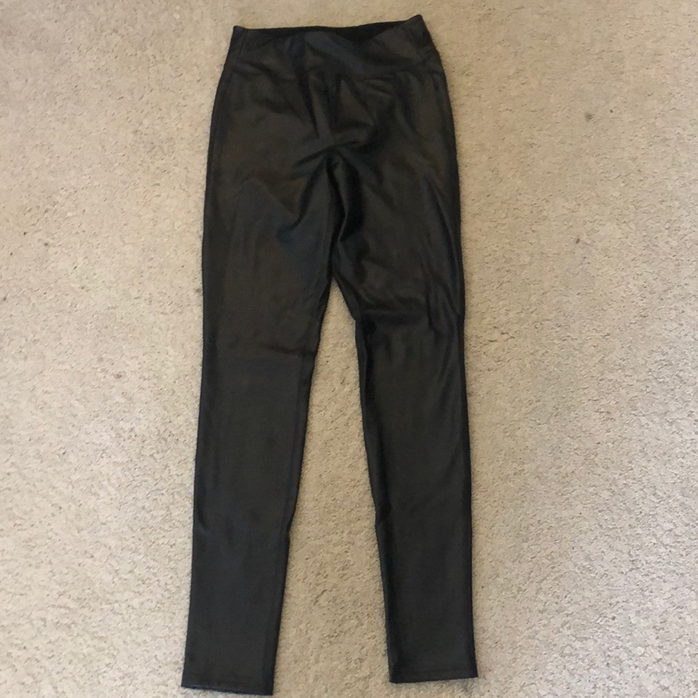 Gap faux leather leggings